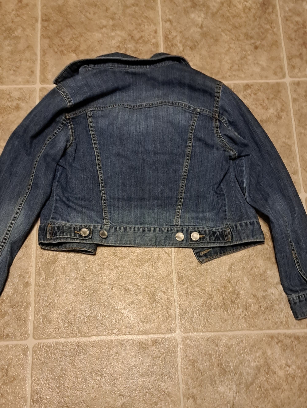 A.N.A. Classic Women's Denim Jacket - Blue - Picture 10 of 10